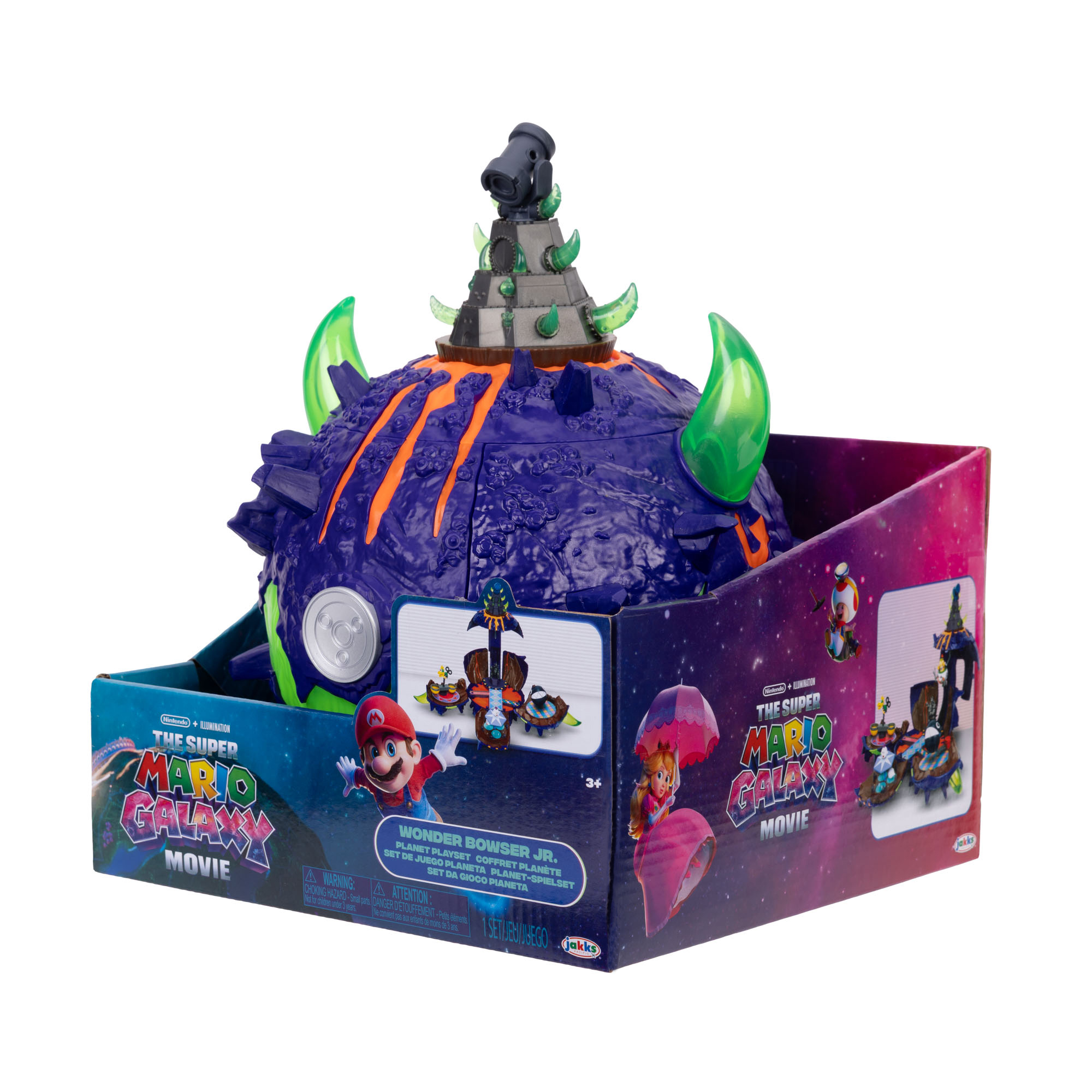 Deluxe Wonder Bowser Jr. Planet Playset - Image 3