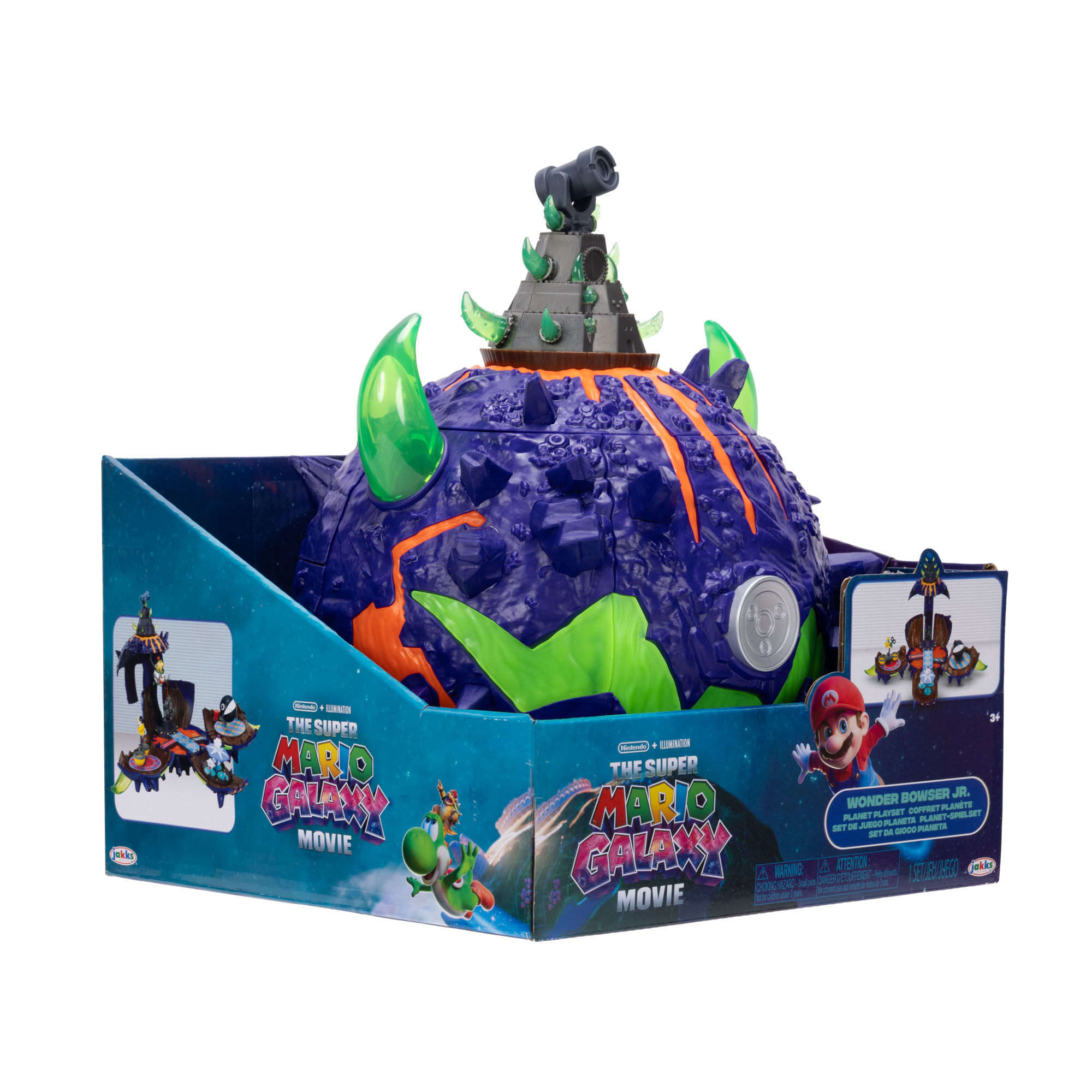 Deluxe Wonder Bowser Jr. Planet Playset - Image 4