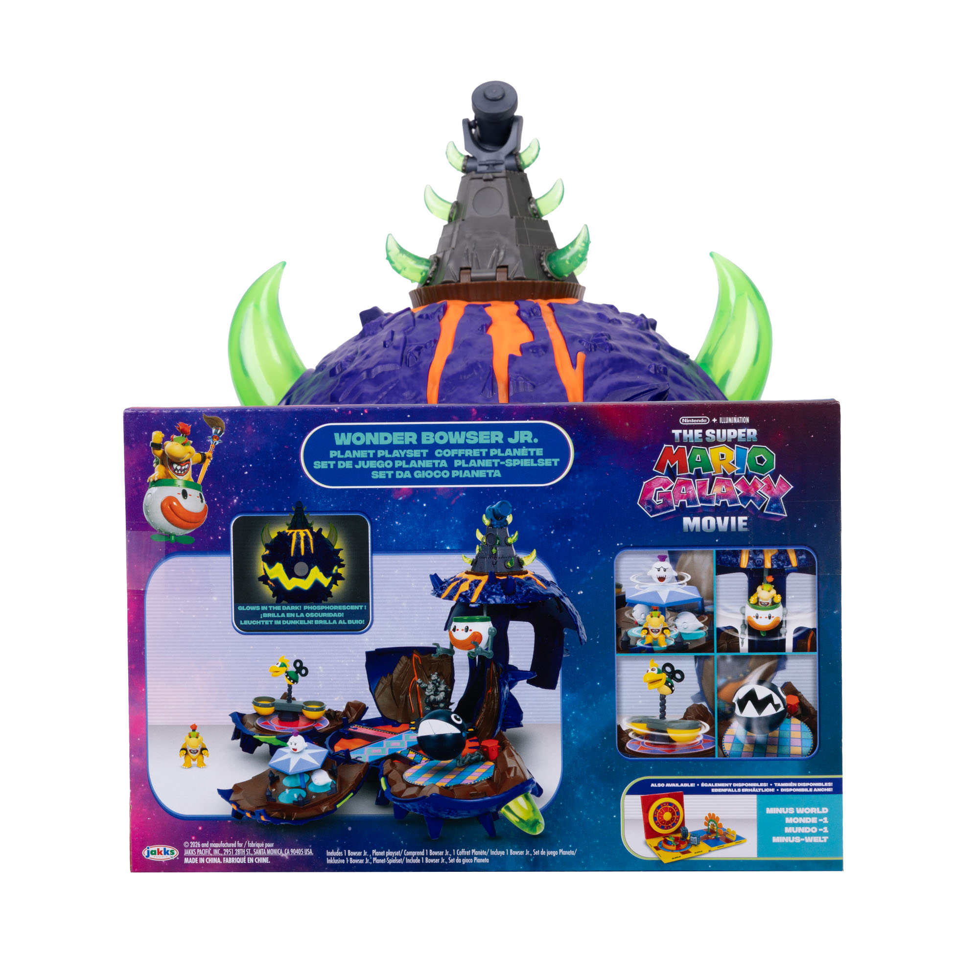 Deluxe Wonder Bowser Jr. Planet Playset - Image 5
