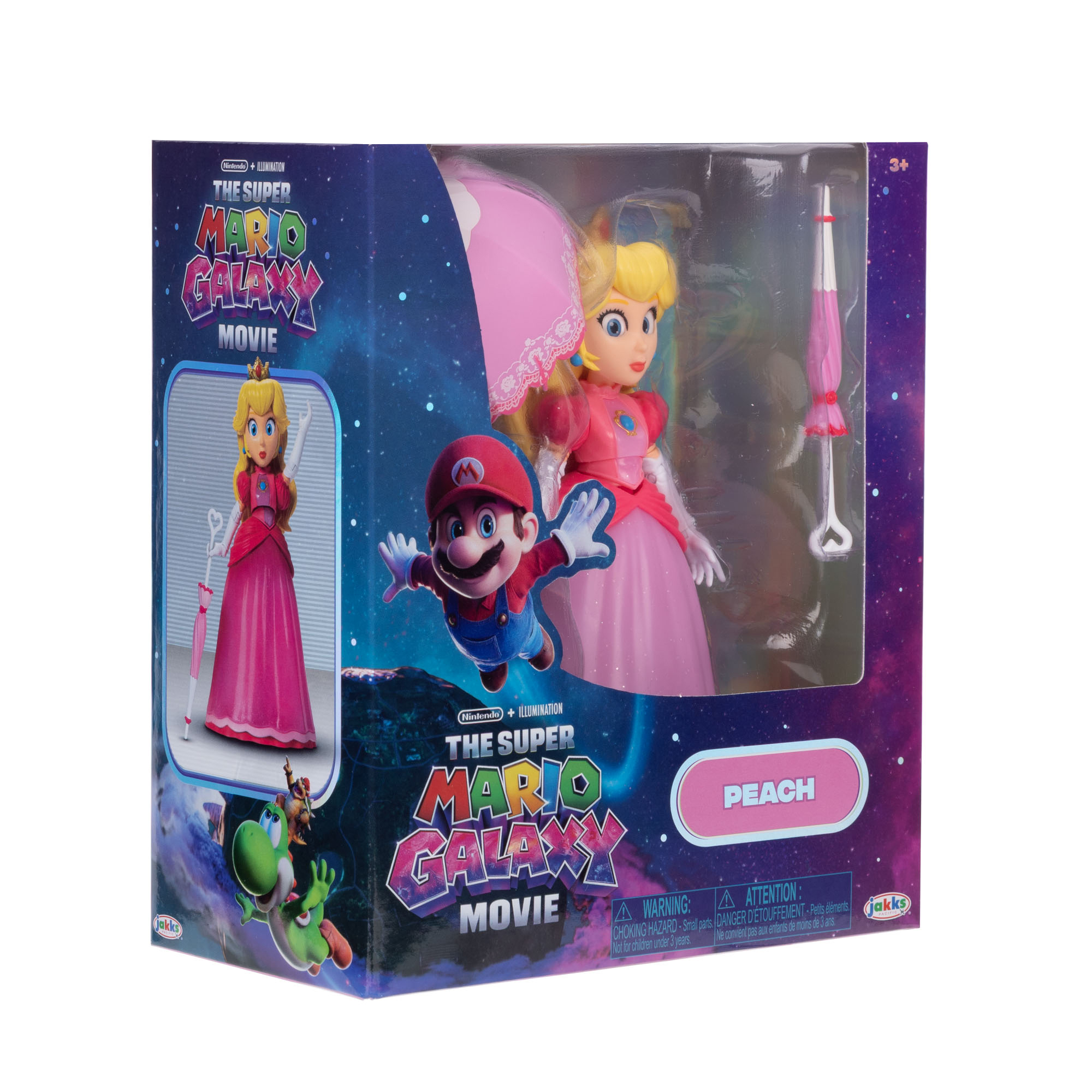 Princess Peach with Parasols 5-inch Figure - Image 6