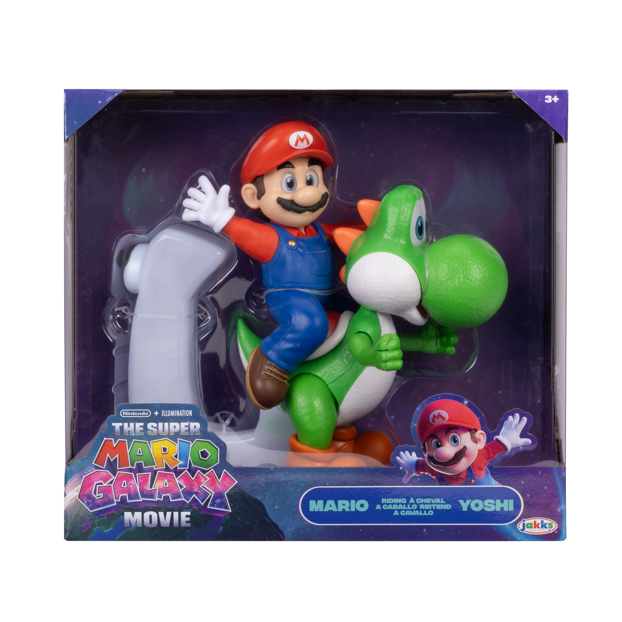 Mario Riding Yoshi 8-inch Figure - Image 2