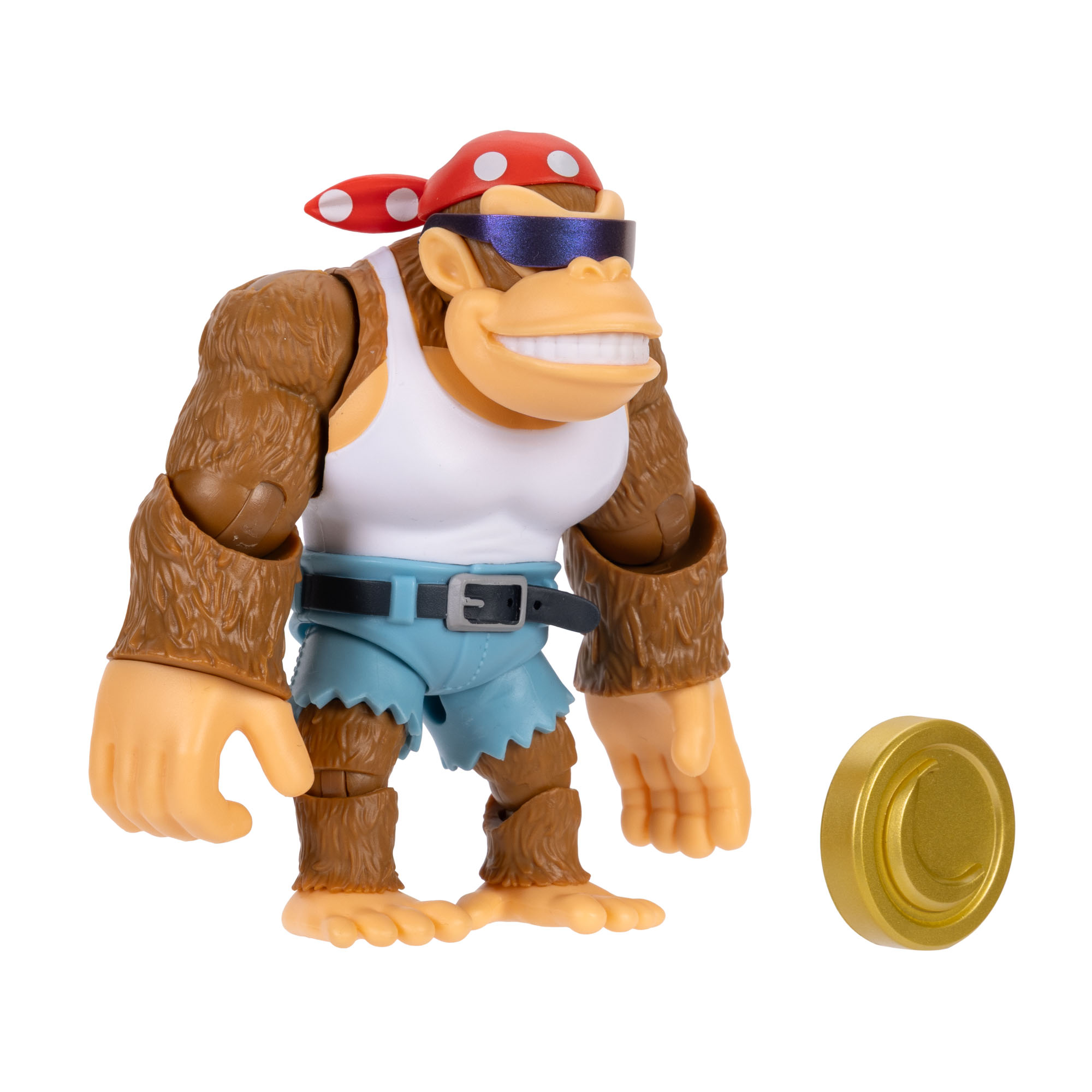 Funky Kong 4-inch Figure with Banana Coin - Image 7