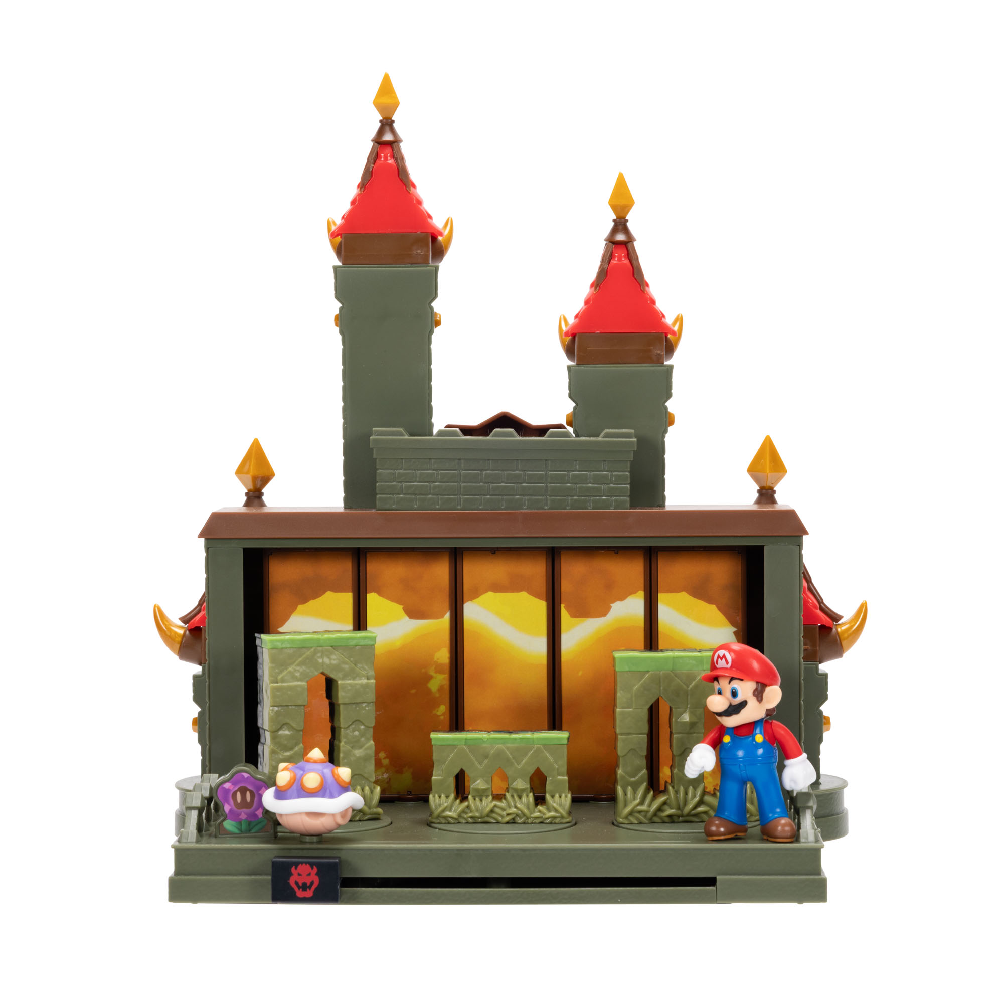 Deluxe Wonder Bowser Jr. Castle Battle Playset - Image 7
