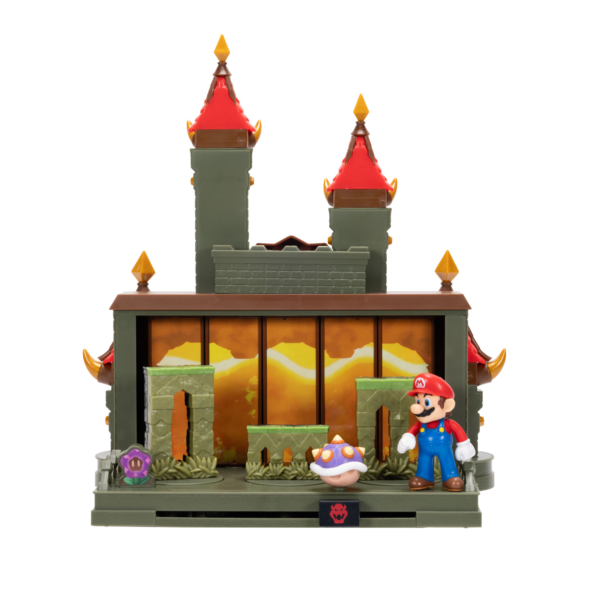 Deluxe Wonder Bowser Jr. Castle Battle Playset - Image 6