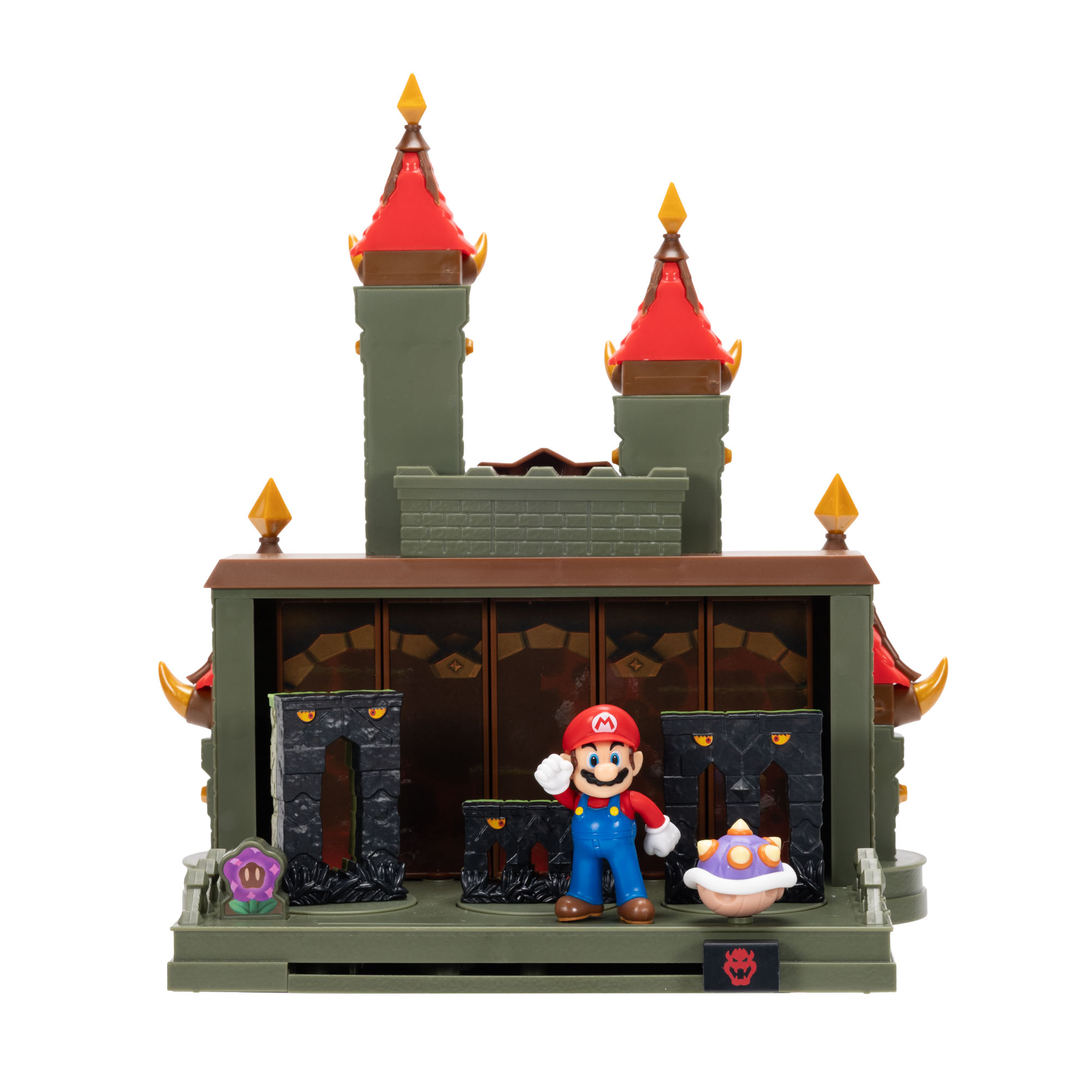 Deluxe Wonder Bowser Jr. Castle Battle Playset - Image 5