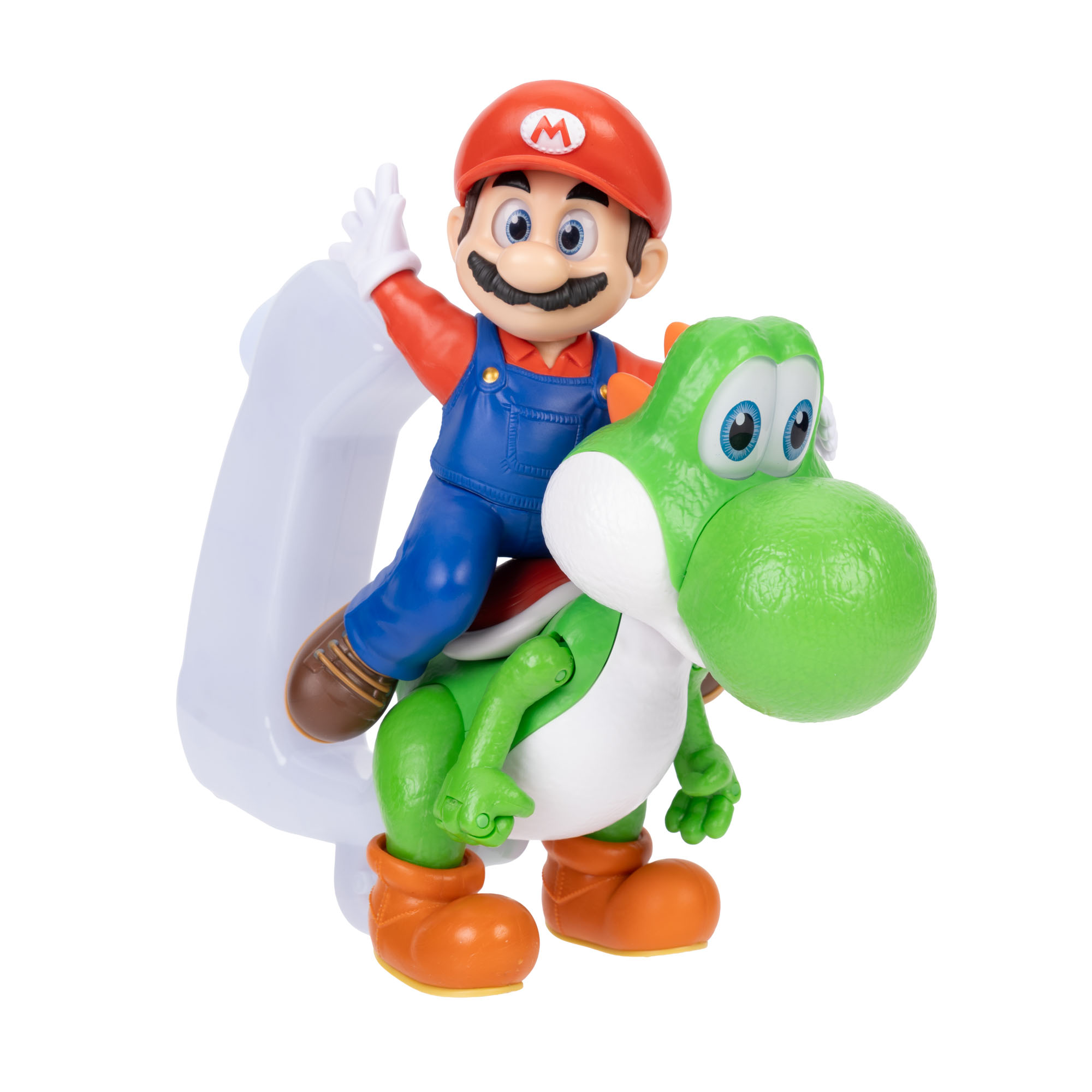 Mario Riding Yoshi 8-inch Figure