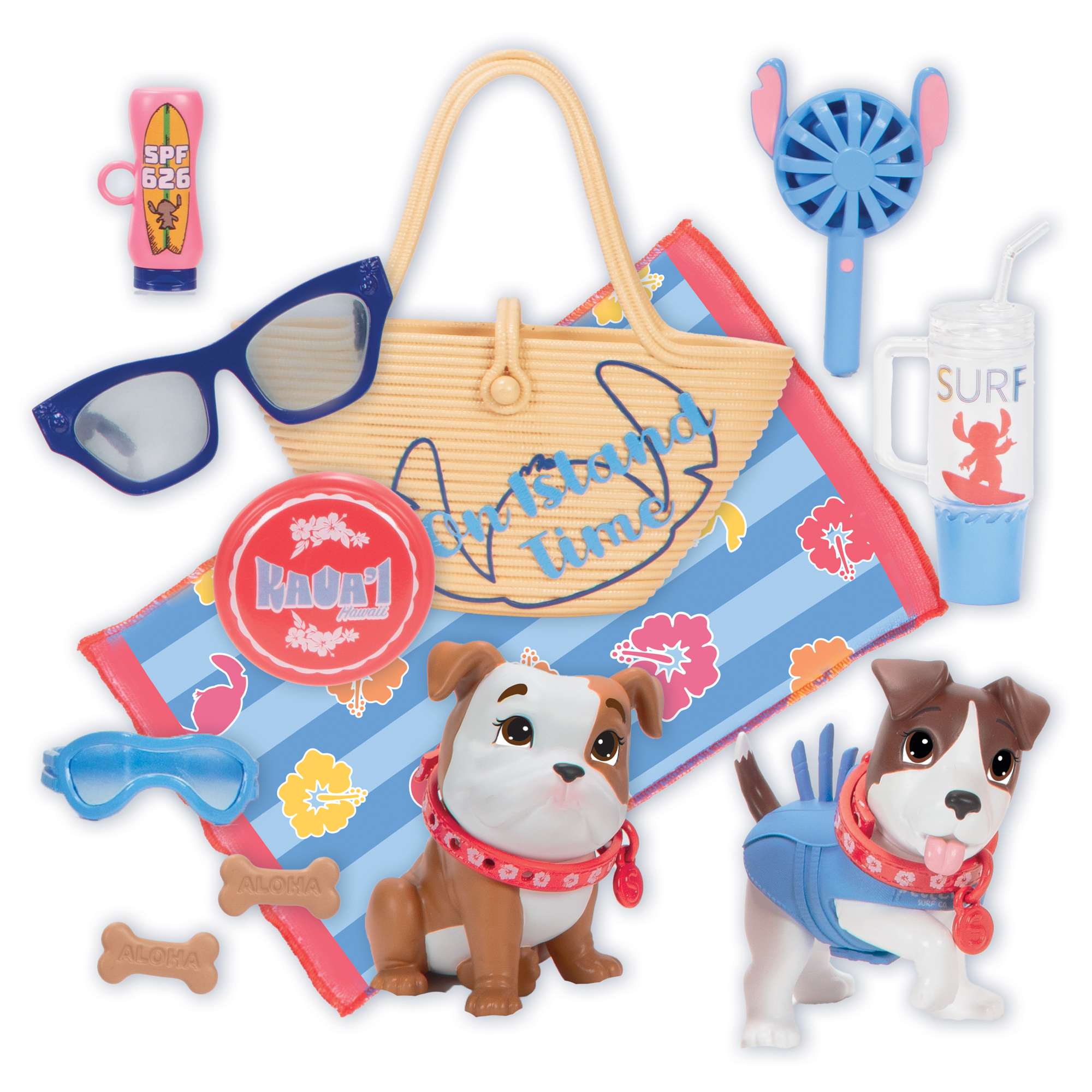 Inspired by Stitch 18-inch Doll with Puppy Beach Set - Image 12