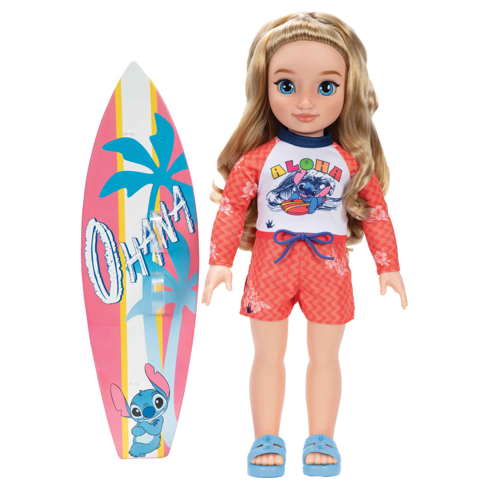 Inspired by Stitch 18-inch Doll with Puppy Beach Set - Image 10