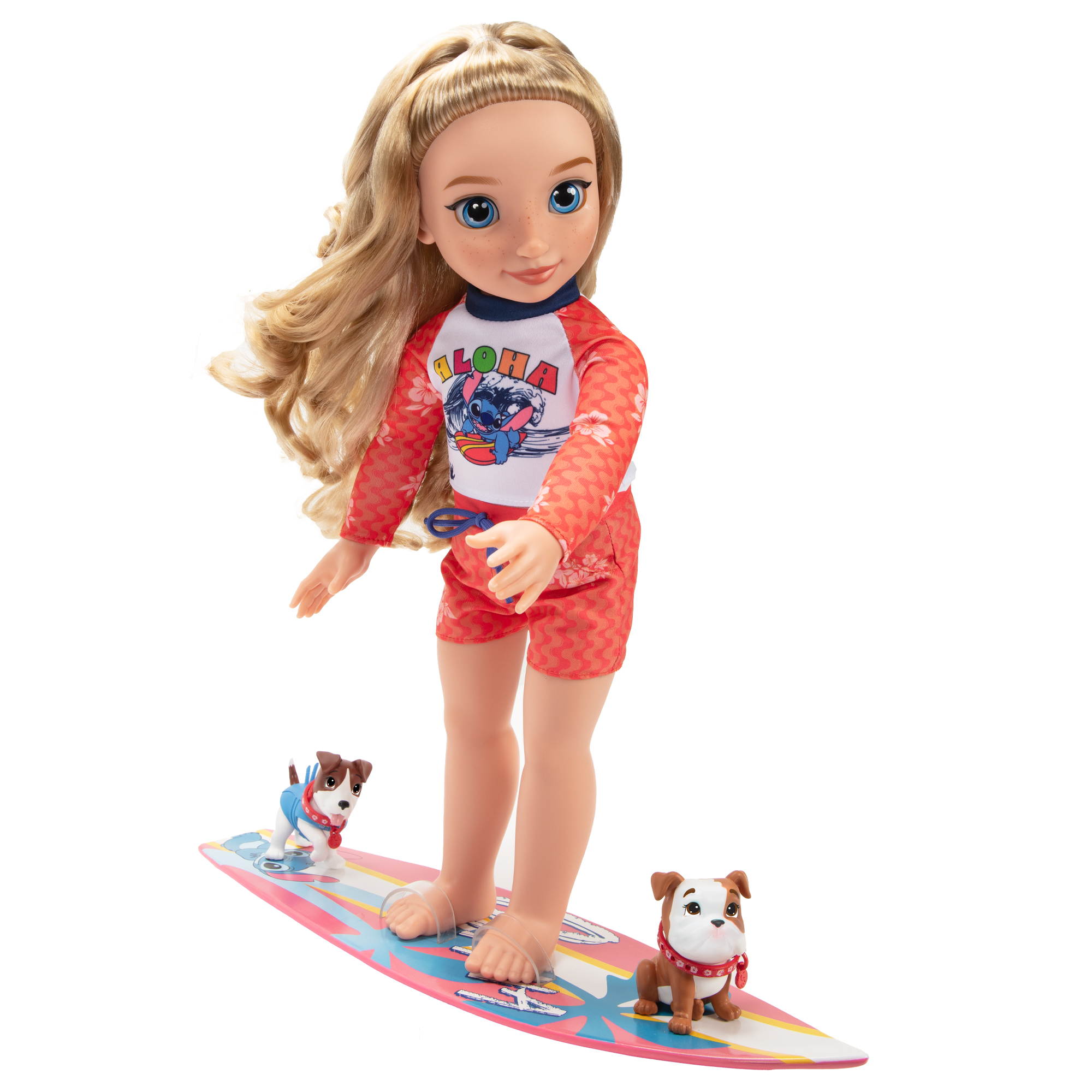 Inspired by Stitch 18-inch Doll with Puppy Beach Set - Image 9