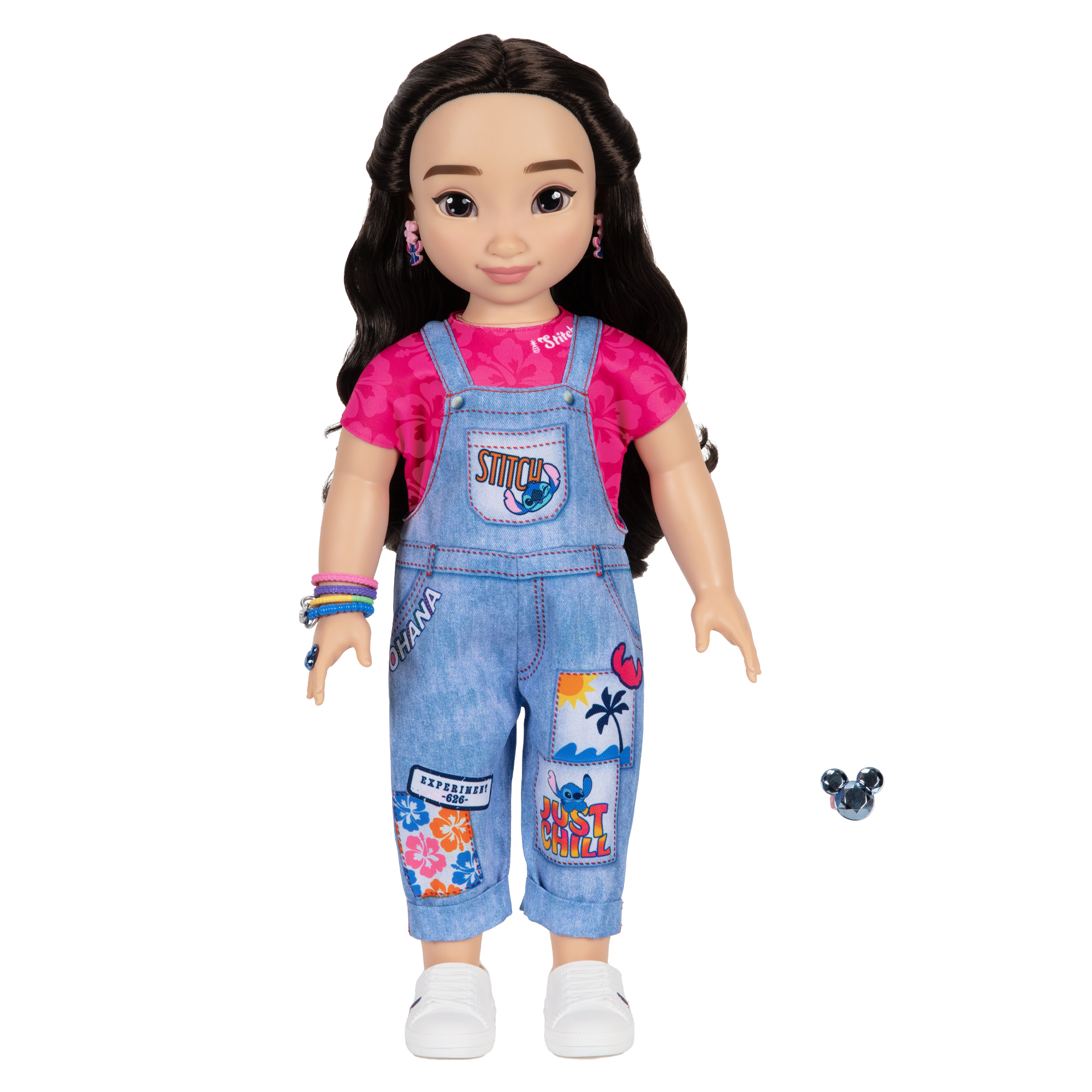 Inspired by Stitch 18-inch Doll with Overalls - Image 8