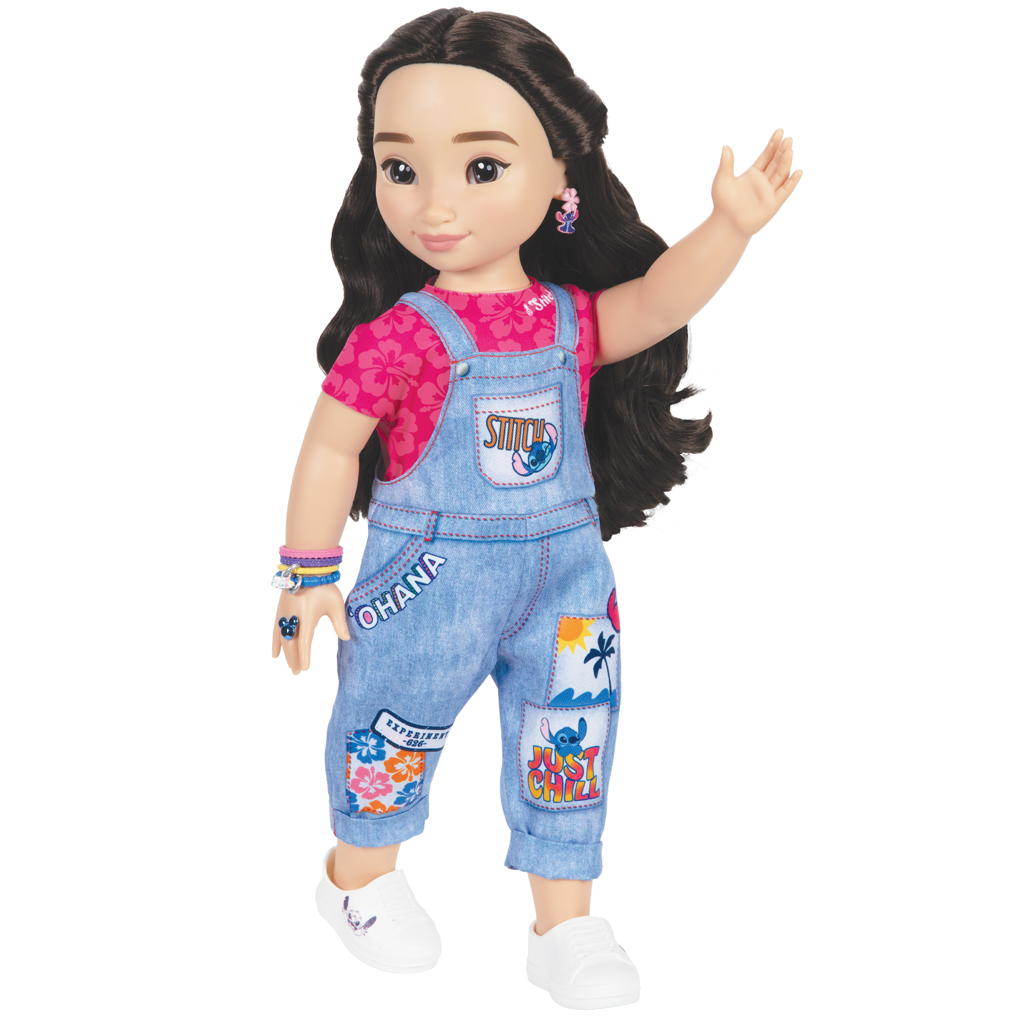 Inspired by Stitch 18-inch Doll with Overalls - Image 10