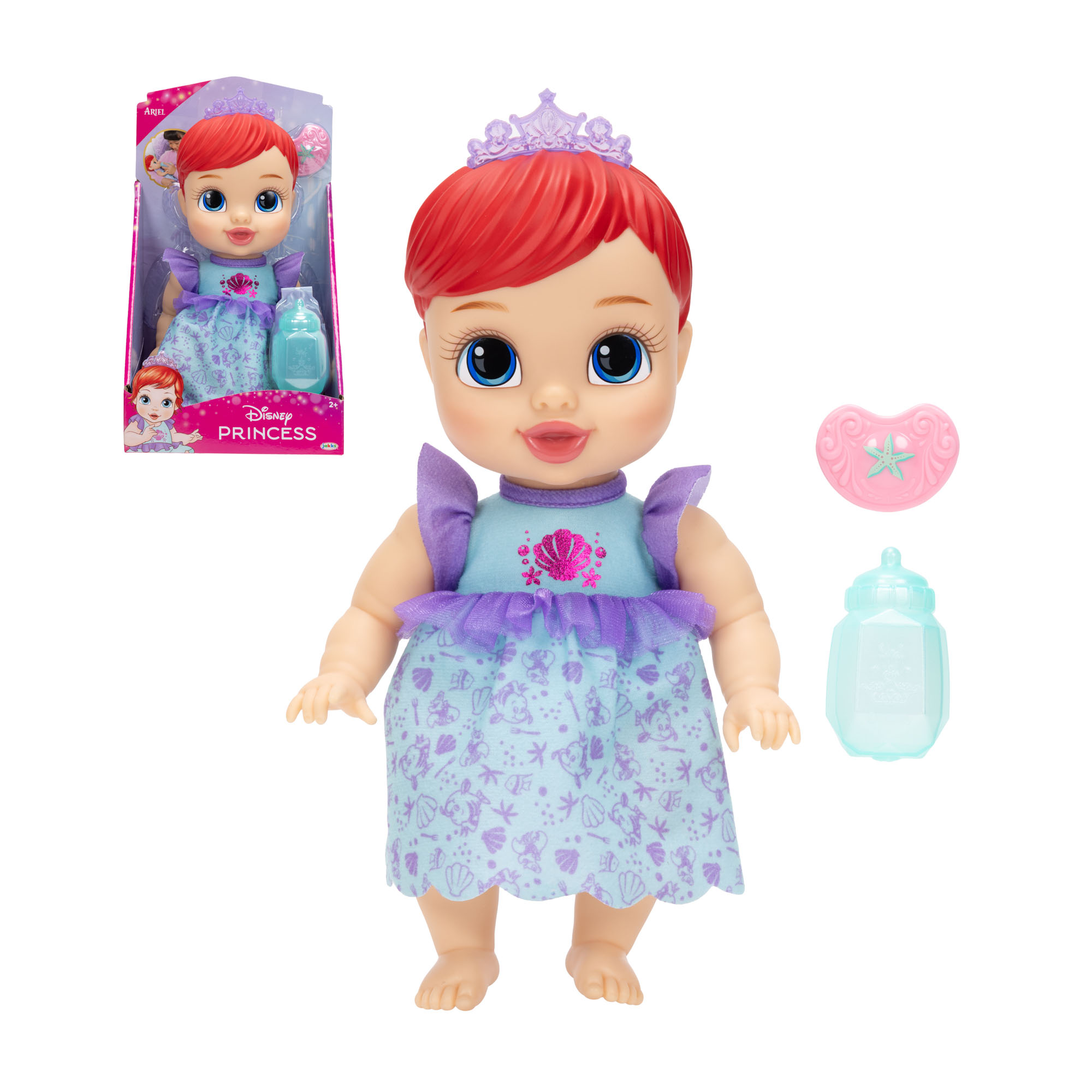 Soft & Cuddly Ariel Baby Doll - Image 10