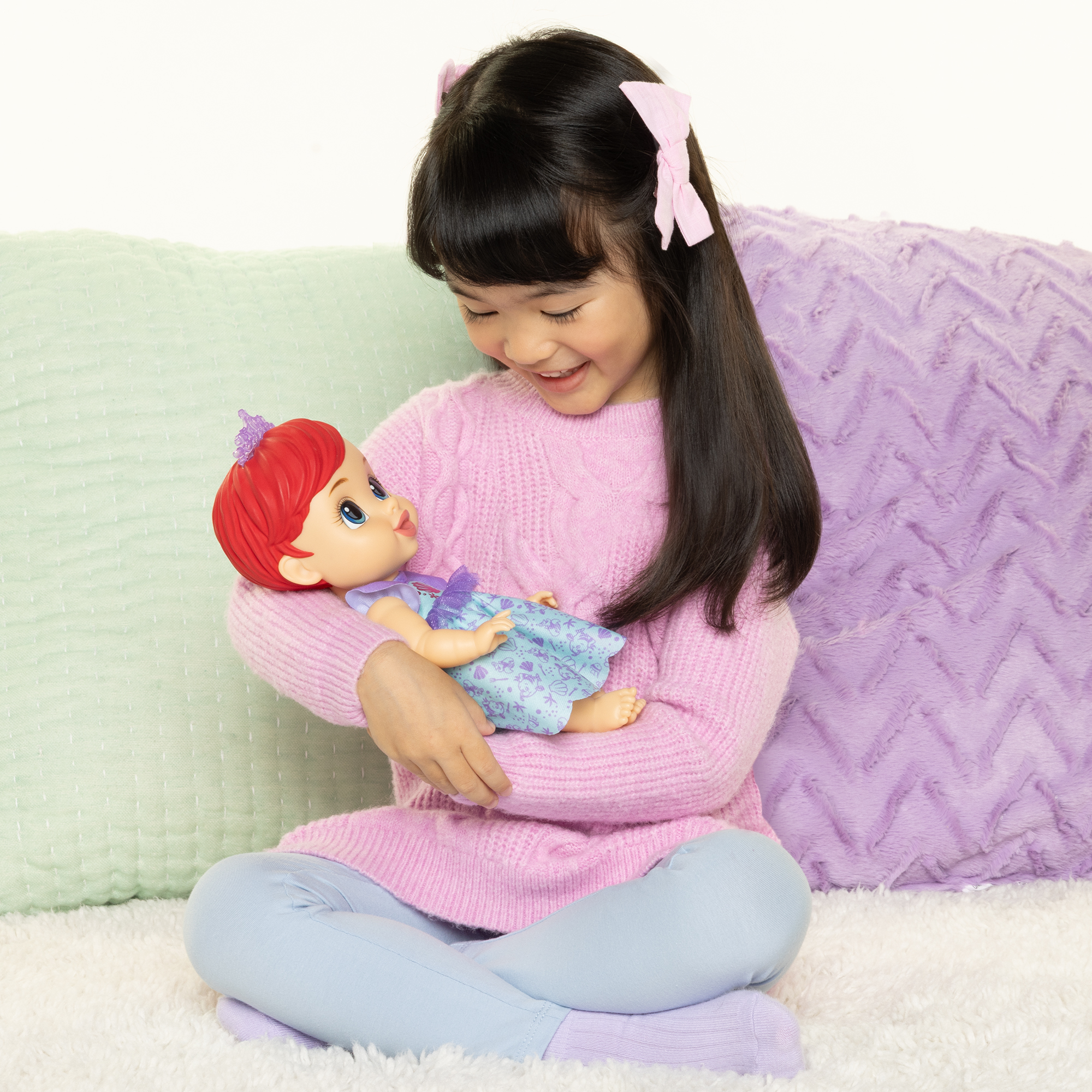 Soft & Cuddly Ariel Baby Doll - Image 2