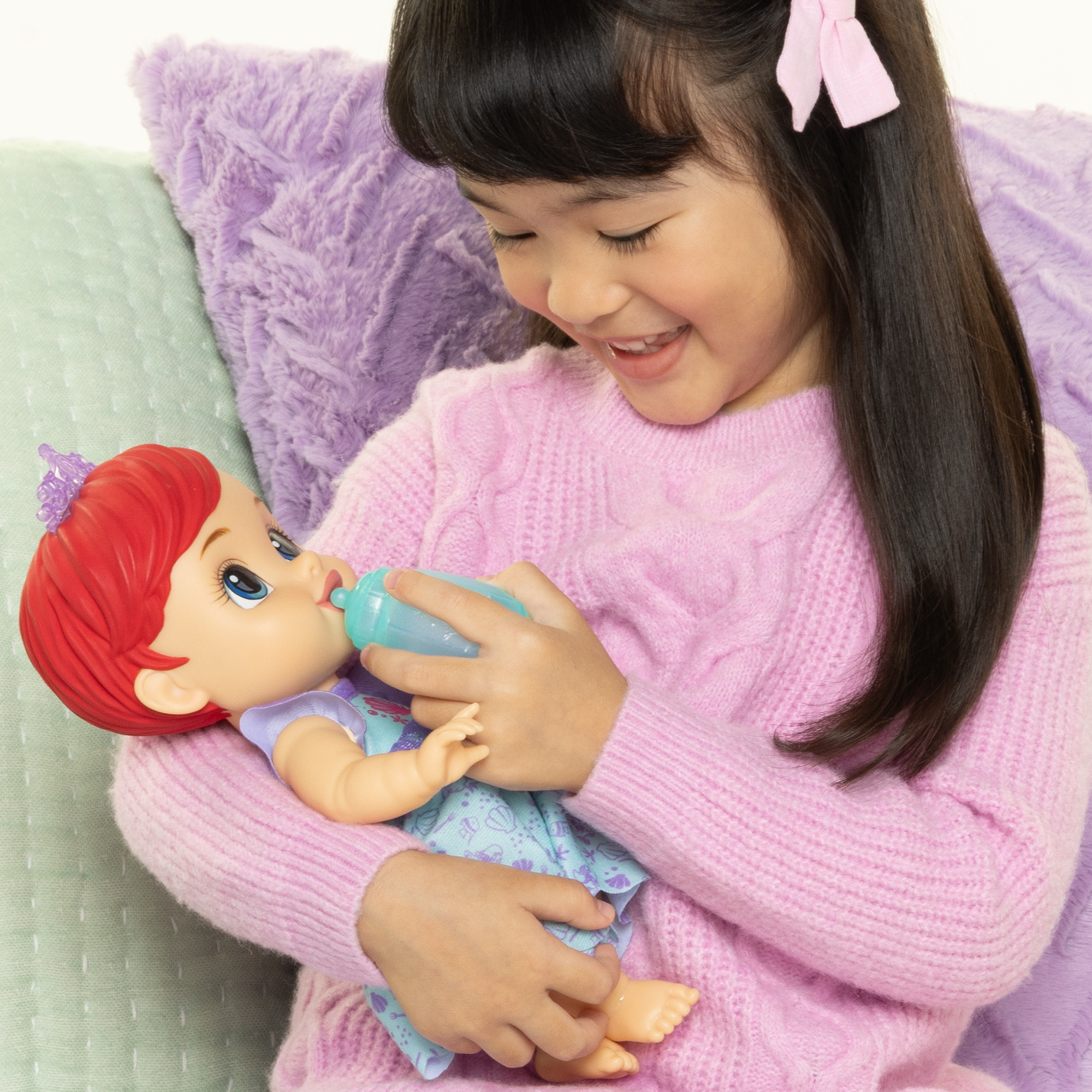 Soft & Cuddly Ariel Baby Doll - Image 4