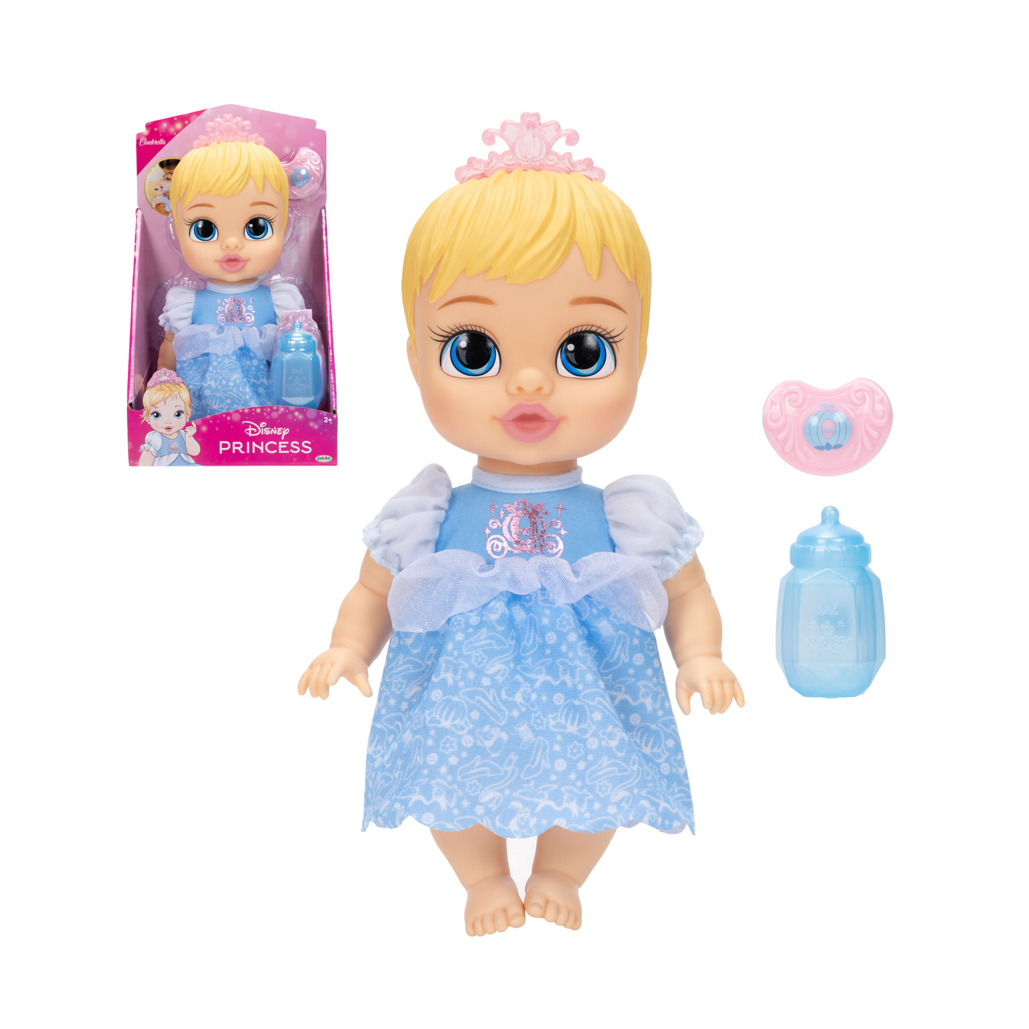 Soft & Cuddly Cinderella Baby Doll - Image 10
