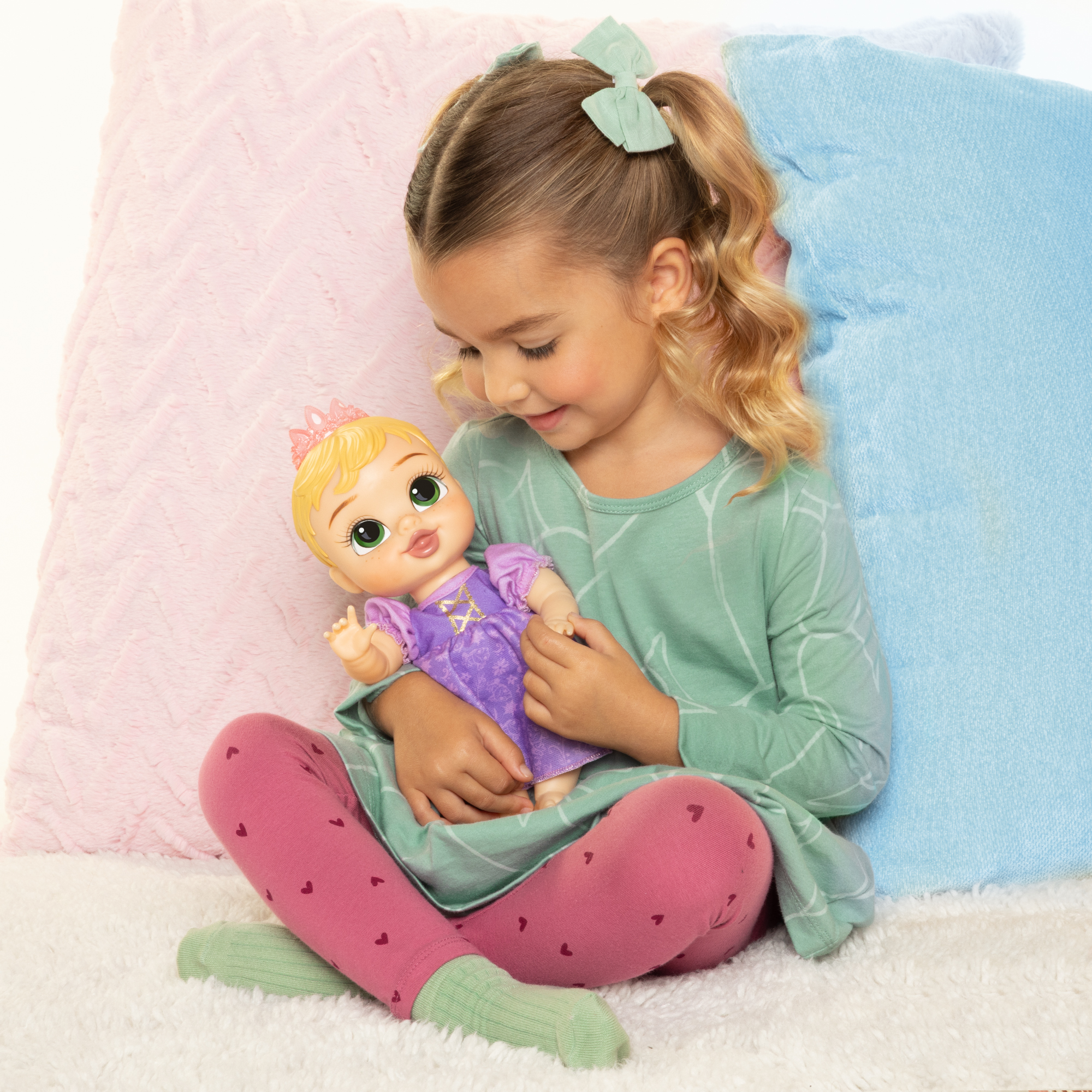 Soft & Cuddly Rapunzel Baby Doll - Image 2