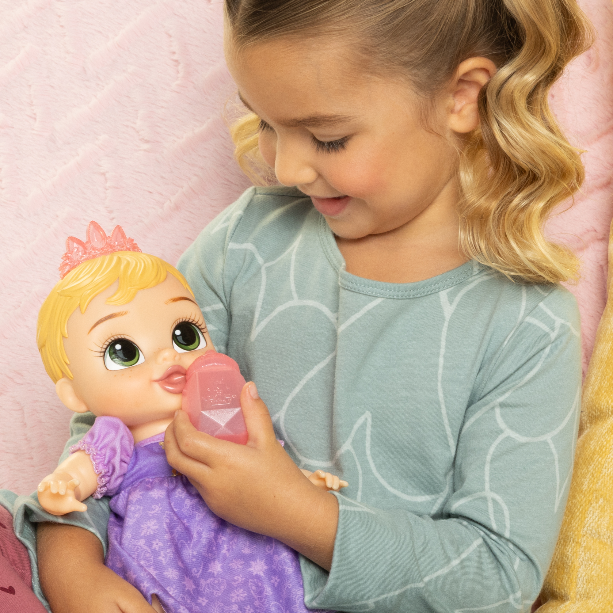 Soft & Cuddly Rapunzel Baby Doll - Image 4