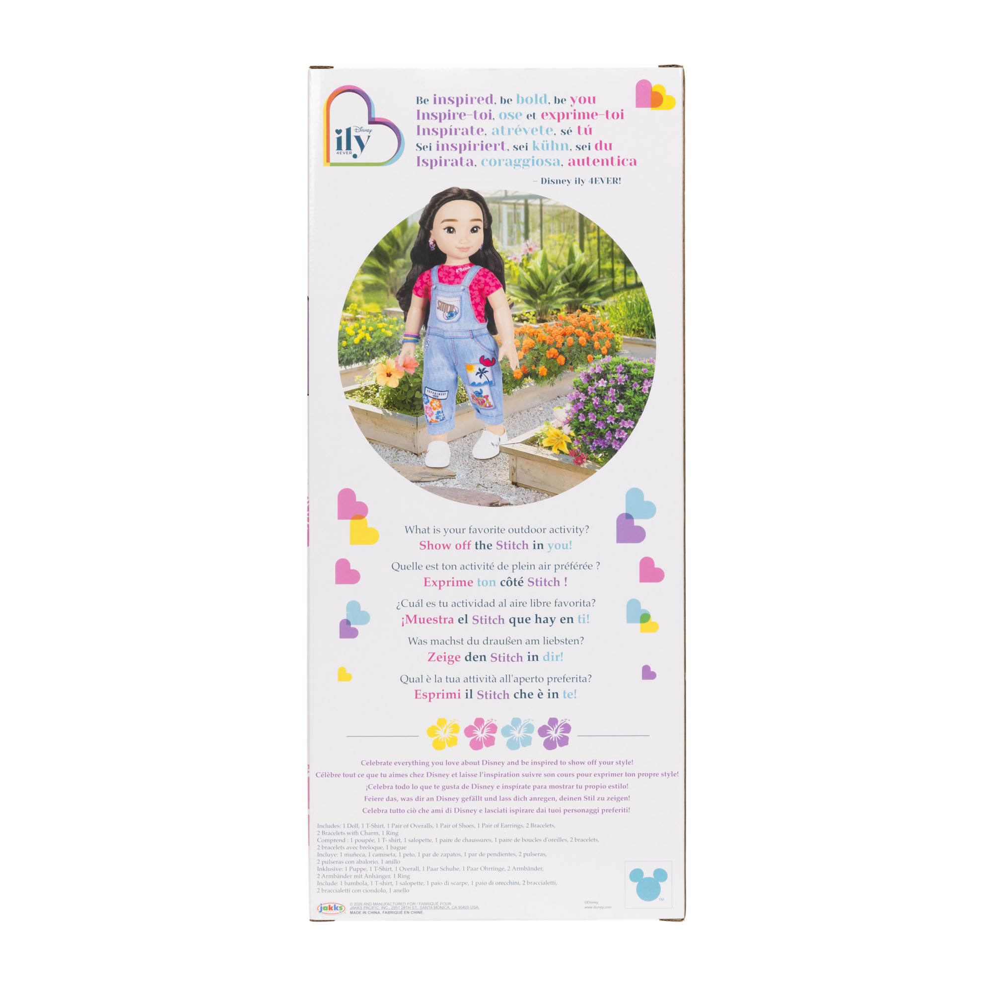 Inspired by Stitch 18-inch Doll with Overalls - Image 5