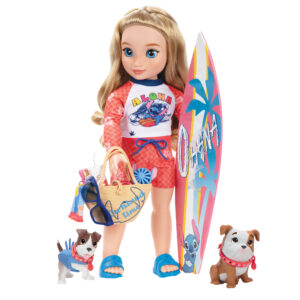 Inspired by Stitch 18-inch Doll with Puppy Beach Set