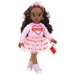 Inspired by Minnie Mouse 18-inch Doll with Pink Sweatshirt