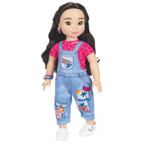 Inspired by Stitch 18-inch Doll with Overalls