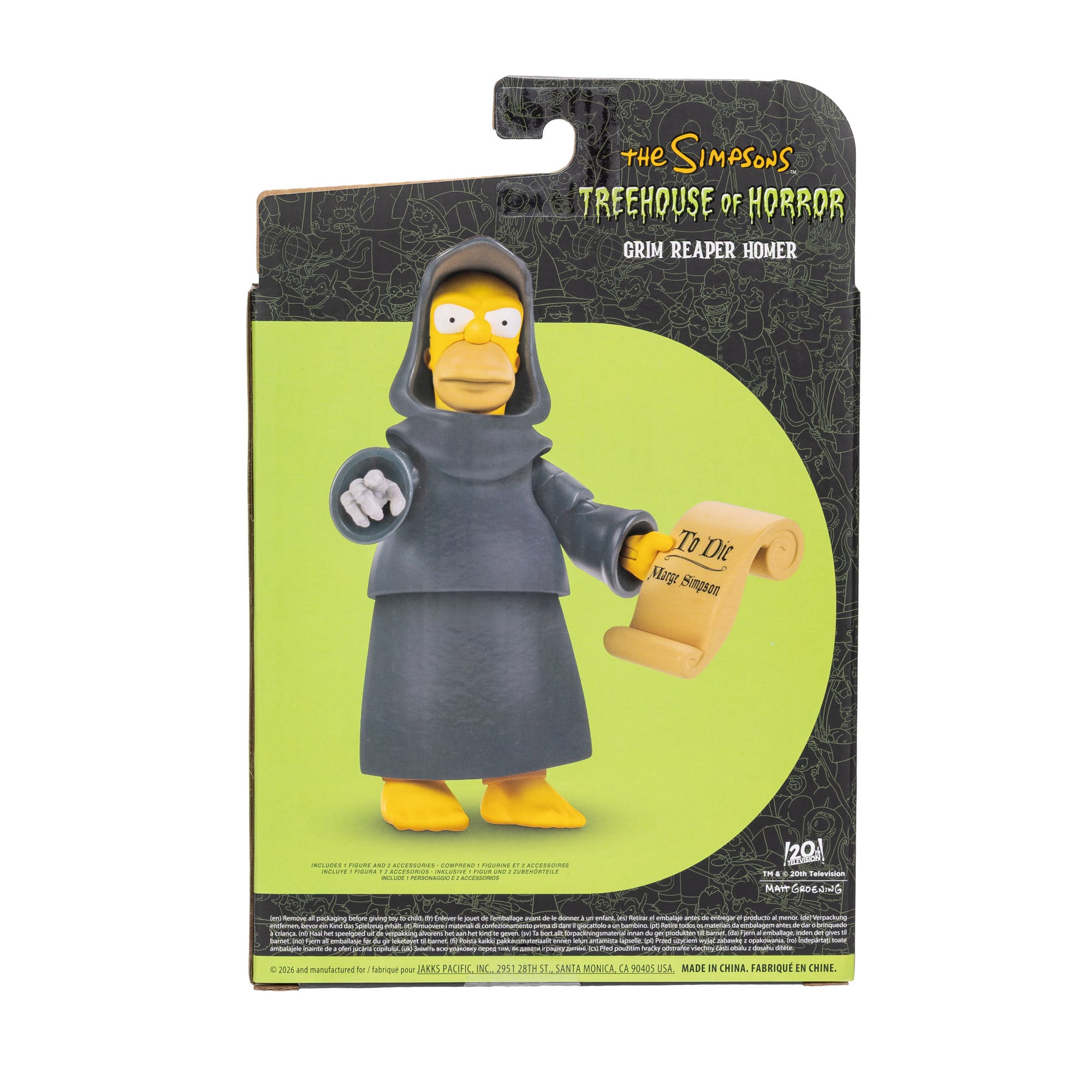 Grim Reaper Homer Deluxe 5-inch Figure