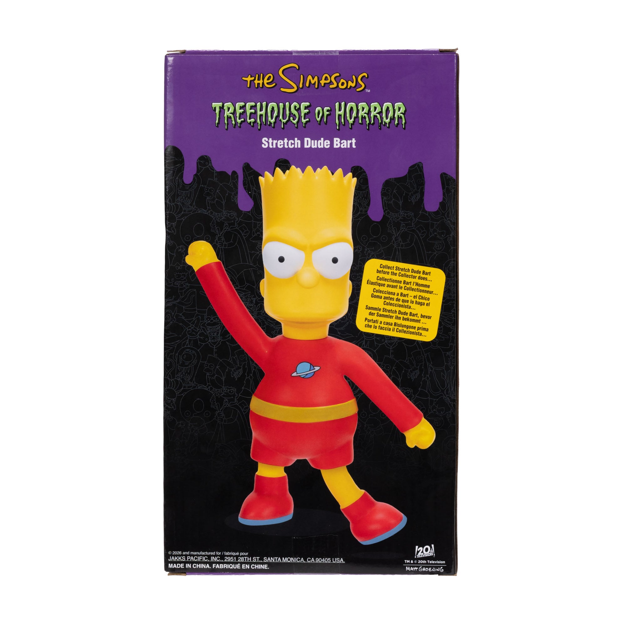 Stretch Dude Bart Plush